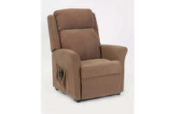 Memphis Riser Recliner Chair with Dual Motor - Mushroom.